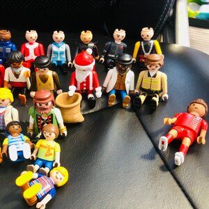 Lot of 32 Playmobil Figures – Adults, Kids, and Bonus Custom Parts – Mix & Match